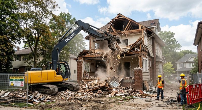 Home Demolition Service in Bergen County, NJ