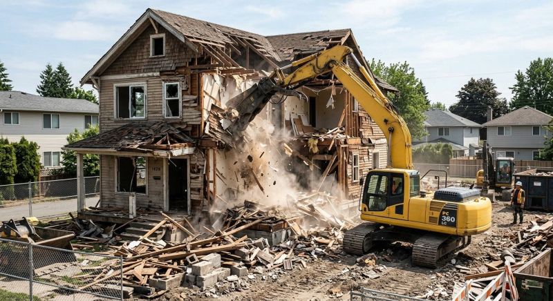 Cabin Demolition in Somerset County, NJ