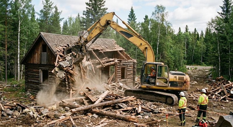 Cabin Demolition in Old Bridge, NJ