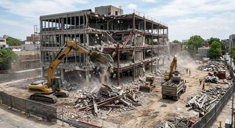 Commercial Building Removal in Katy, TX