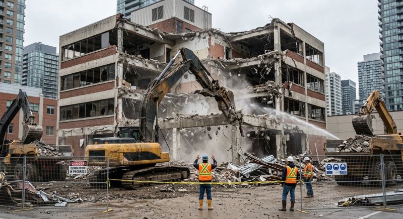 Factory Demolition in Katy, TX