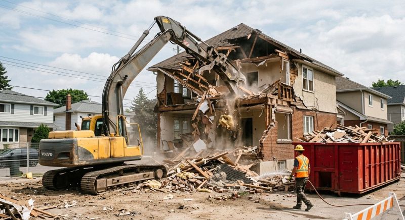Home Demolition Service in Katy, TX