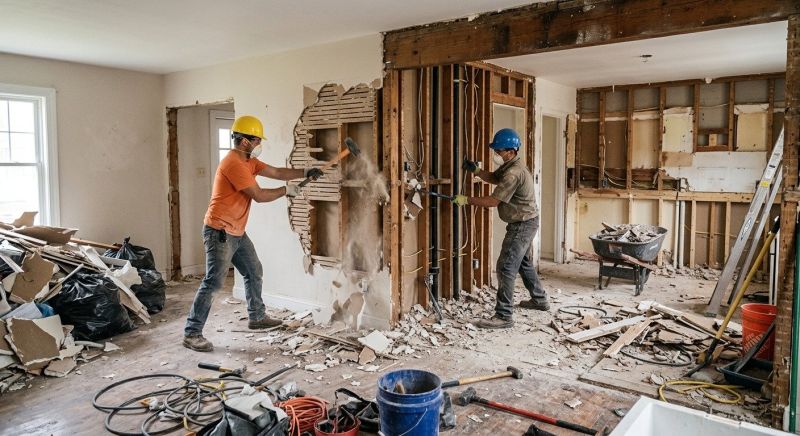 Room Demolition in Bergen County, NJ