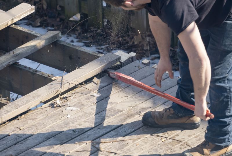 Walkway Demolition in Bergen County, NJ